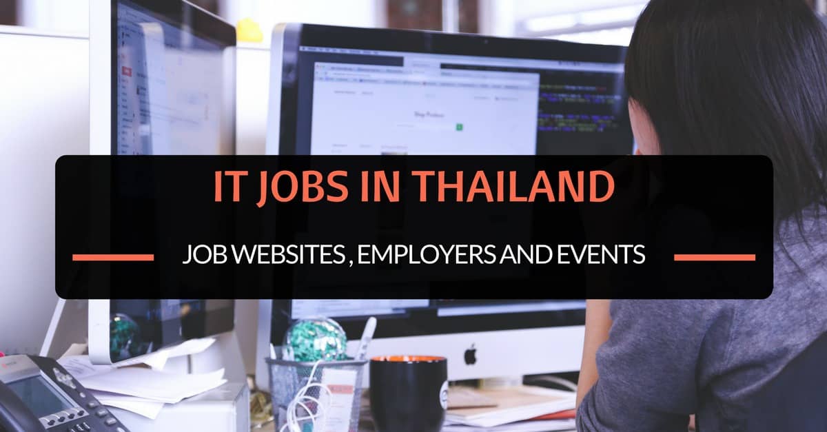 It Jobs For Foreigners In Thailand