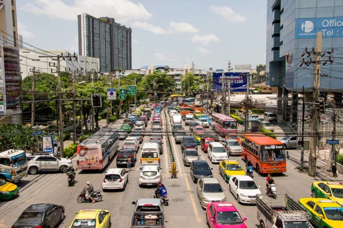 morning rush hour