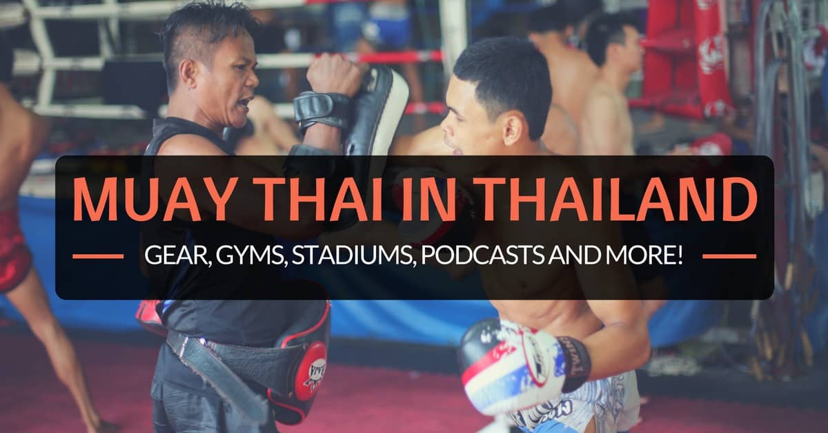 muay thai in thailand