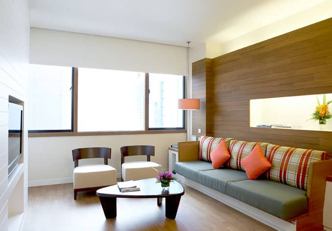 IPD room inside Bumrungrad hospital that give a feeling of staying in a hotel than hospital
