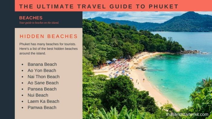 hidden beaches phuket