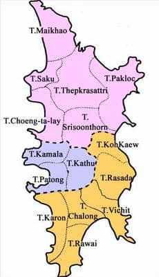 districts of phuket