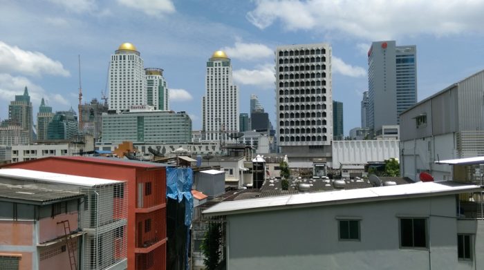 office buildings inside bangkok