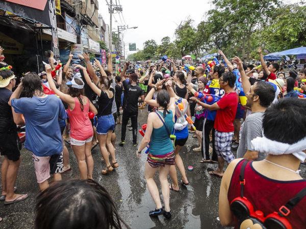 Songkran in Khaosan Road