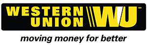 The Western Union logo.