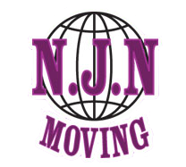 The NJN Moving logo with a globe and the text, NJN Moving.