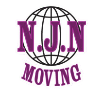 The NJN Moving logo with a globe and the text, NJN Moving.