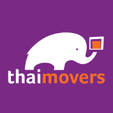 Thai Movers logo with an elephant carrying a box.