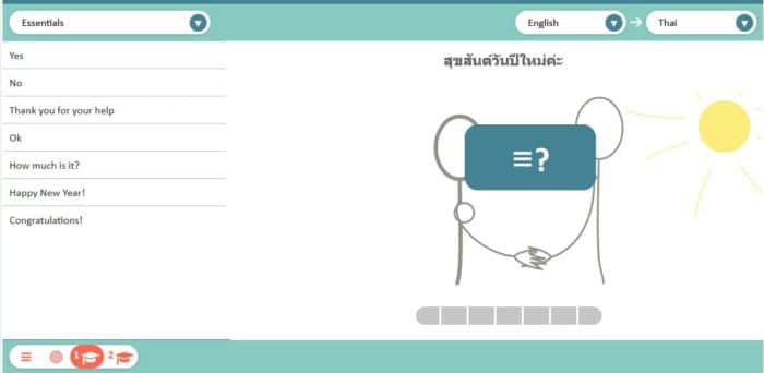 learn Thai with Loecsen