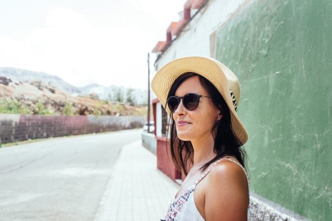 lady in spain