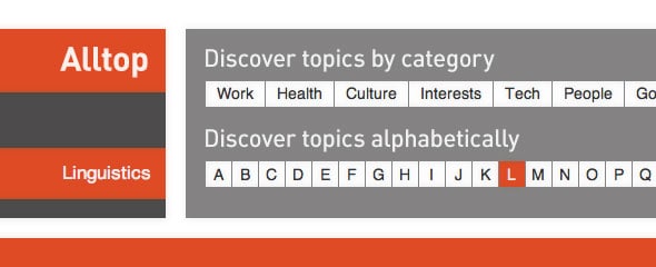 Alltop  Linguistics