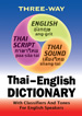 Three-way Thai-English Dictionary