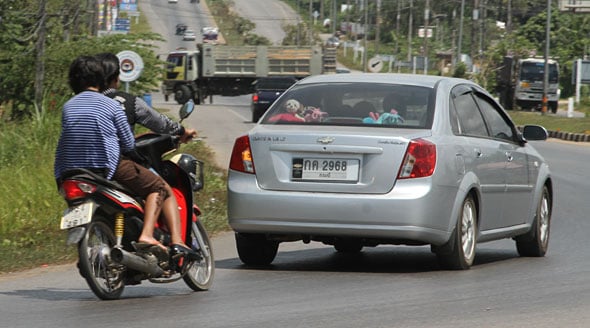 Motorcycle Safety Campaign in Thailand