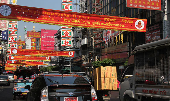 Bangkok's Chinatown for Chinese New Year