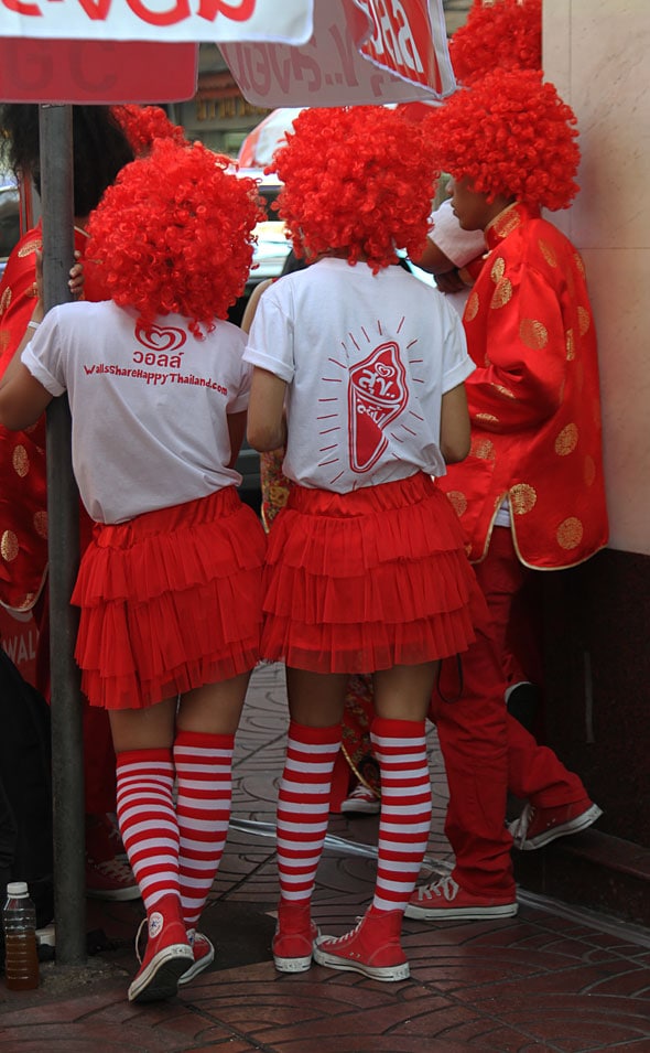 Bangkok's Chinatown for Chinese New Year