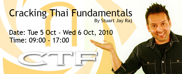 Stu Jay Raj and Cracking Thai Fundamentals