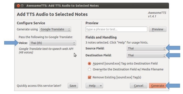 Creating Anki Flashcard Decks with Audio and Pictures