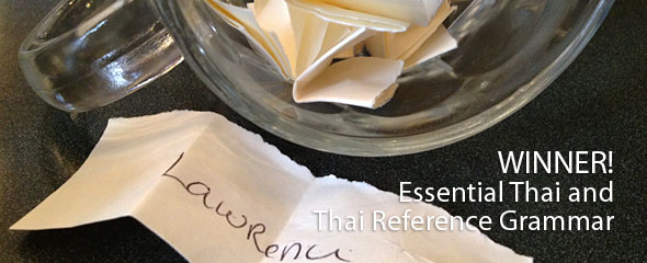WINNER: James Higbies' Essential Thai and Thai Reference Grammar