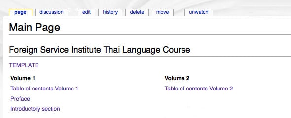 The FSI Wiki Project
