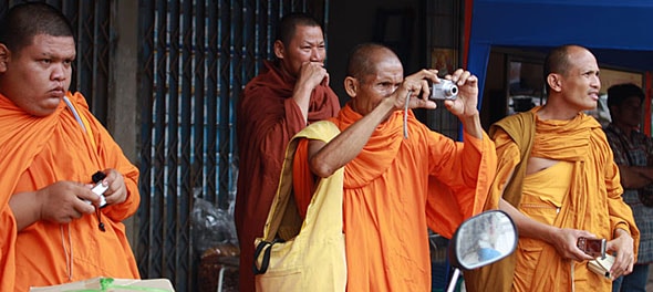 Ghost Festival: Monks