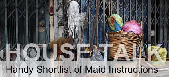 HouseTalk: Learn Basic Thai Cleaning Instructions