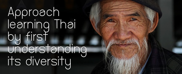 Approach Learning Thai by Understanding its Diversity