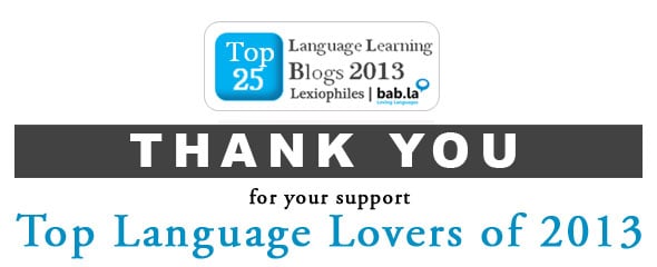Top 100 Language Lovers of 2013