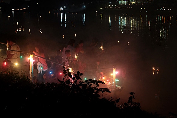 Loi Krathong in Chiang Mai
