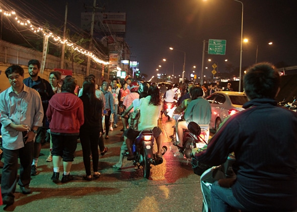 Loi Krathong in Chiang Mai