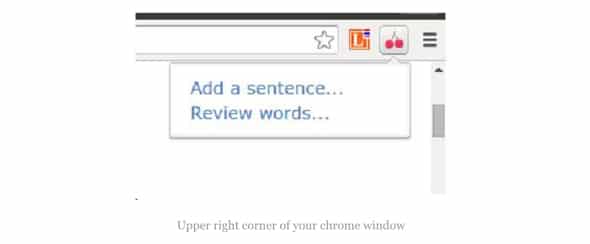 Esquina superior derecha de tu ventana de chrome Aprendizaje Rápido