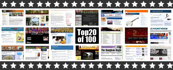 Top 100 Thailand blogs