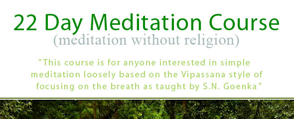 22 Day Meditation Course