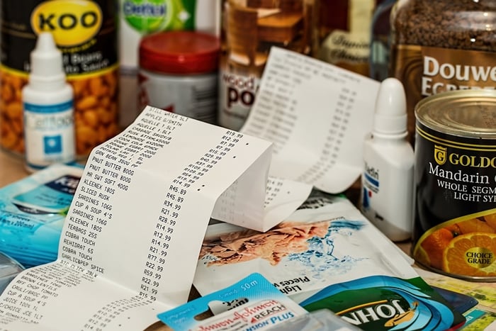 groceries bill in Malaysia