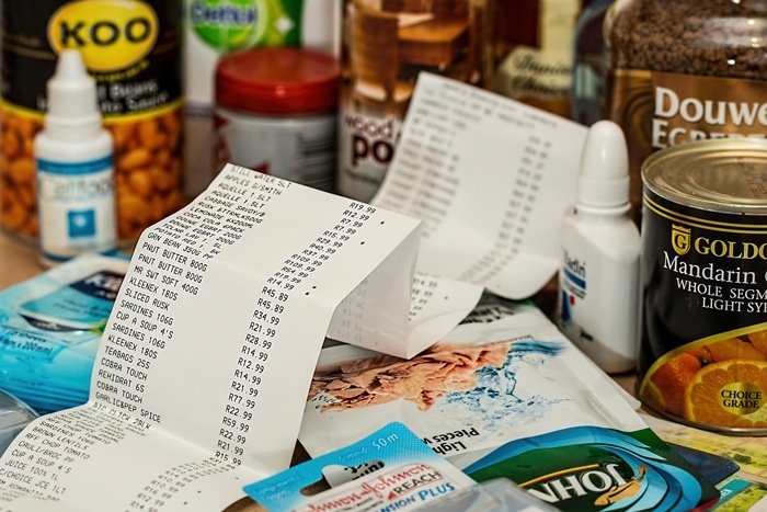 groceries bill in Malaysia