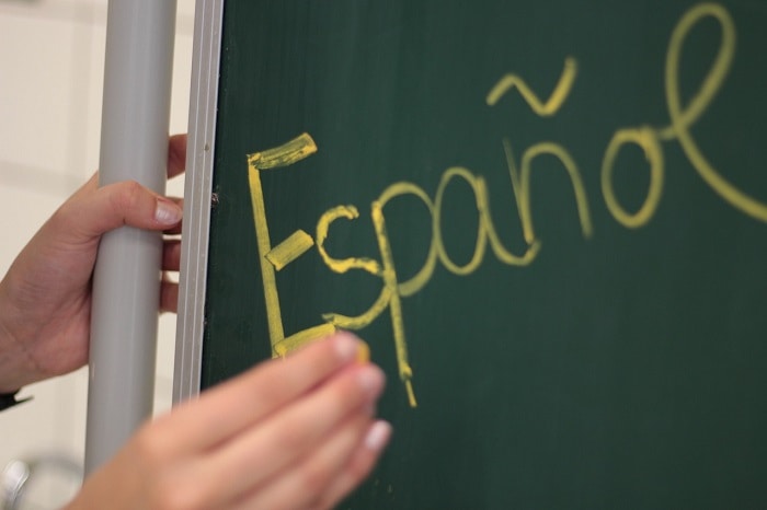 Spanish teaching board