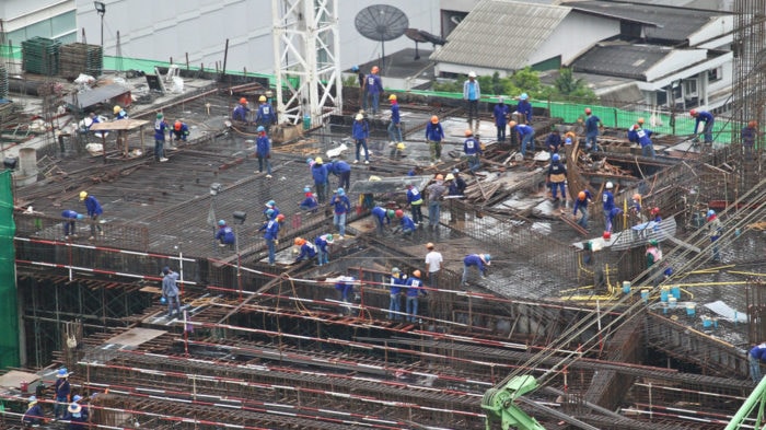 air pollution bangkok construction