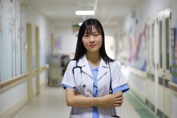 asian doctor