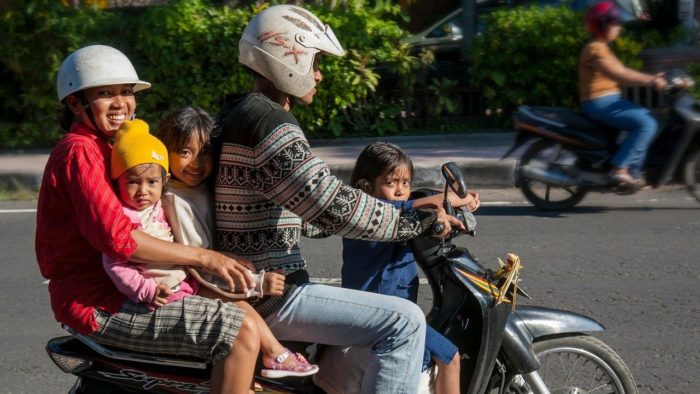 motorcycles in Bali