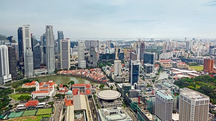 Singapore residential area