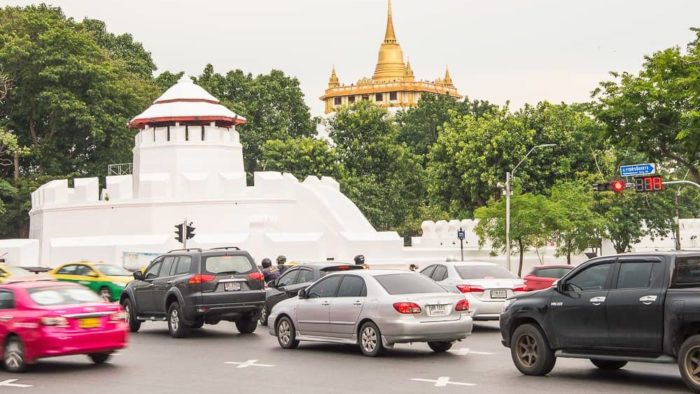 traffic in bangkok