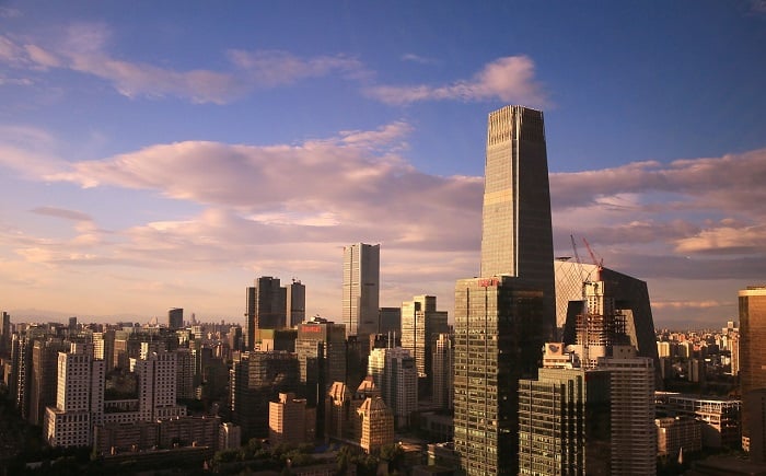Beijing city view