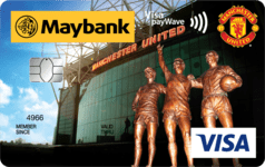 Maybank Manchester United Visa credit card