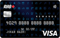 RHB Rewards Motion Code credit card