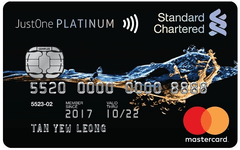 Standard Chartered JustONE Platinum Mastercard