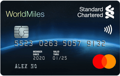 Standard Chartered WorldMiles Mastercard