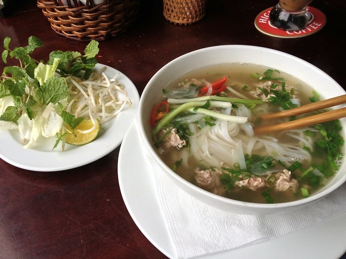 Pho, Vietnamese noodles. 