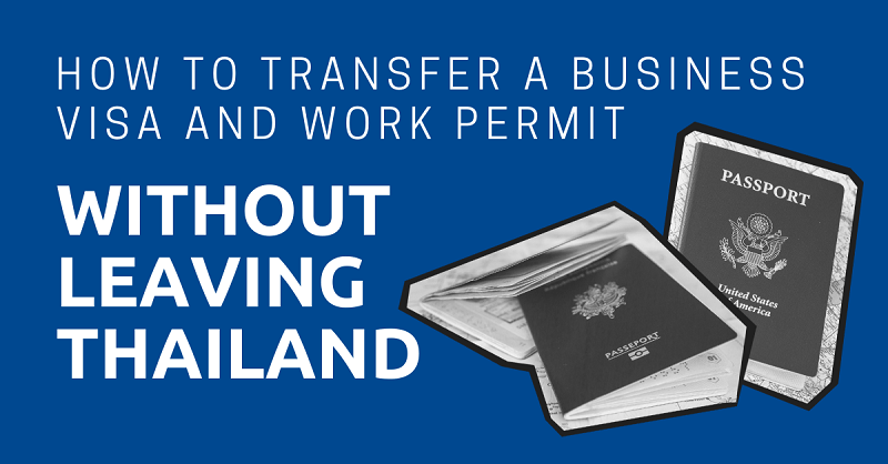 Transfer a Business Visa and Work Permit