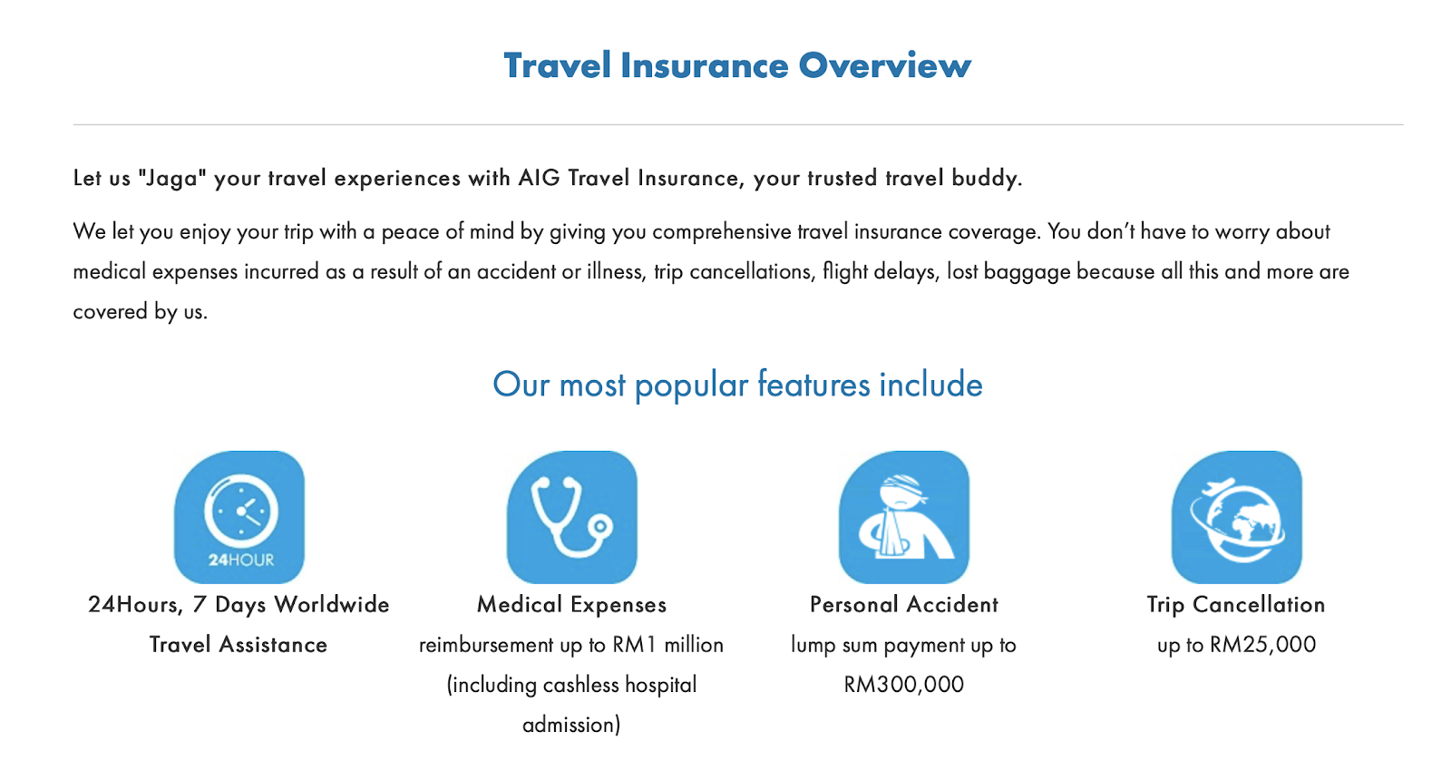 medical travel insurance malaysia