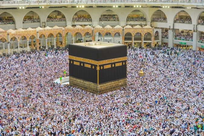 Haji pilgrimage in mecca
