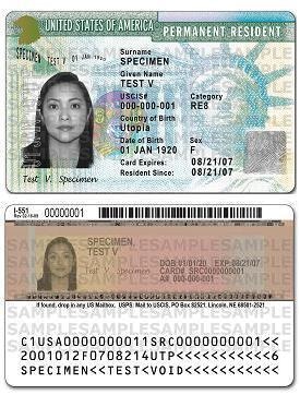 greencard the United States